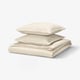RUNDHAGTORN Funda plumón con 2 fundas almohada, beige, 240x220/50x60 cm
