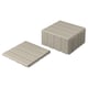 RUNNEN Piso deck para terraza, beige, 0.81 m²
