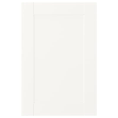 SANNIDAL Puerta con bisagras, blanco, 40x60 cm