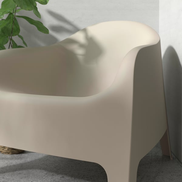 SKARPÖ Sitial de terraza, beige