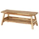 SKOGSTA Banca con almacenaje, acacia, 120 cm