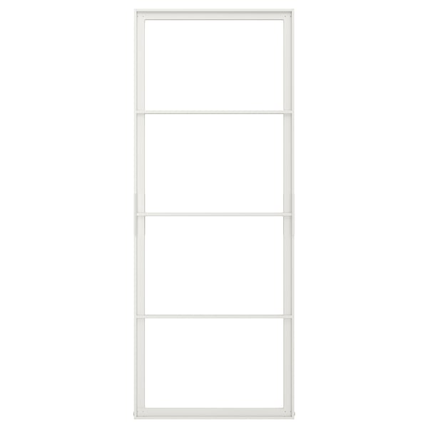 SKYTTA Estructura para puerta corredera, blanco, 77x196 cm