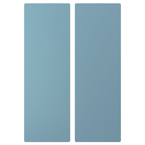 SMÅSTAD Puerta, azul, 30x90 cm