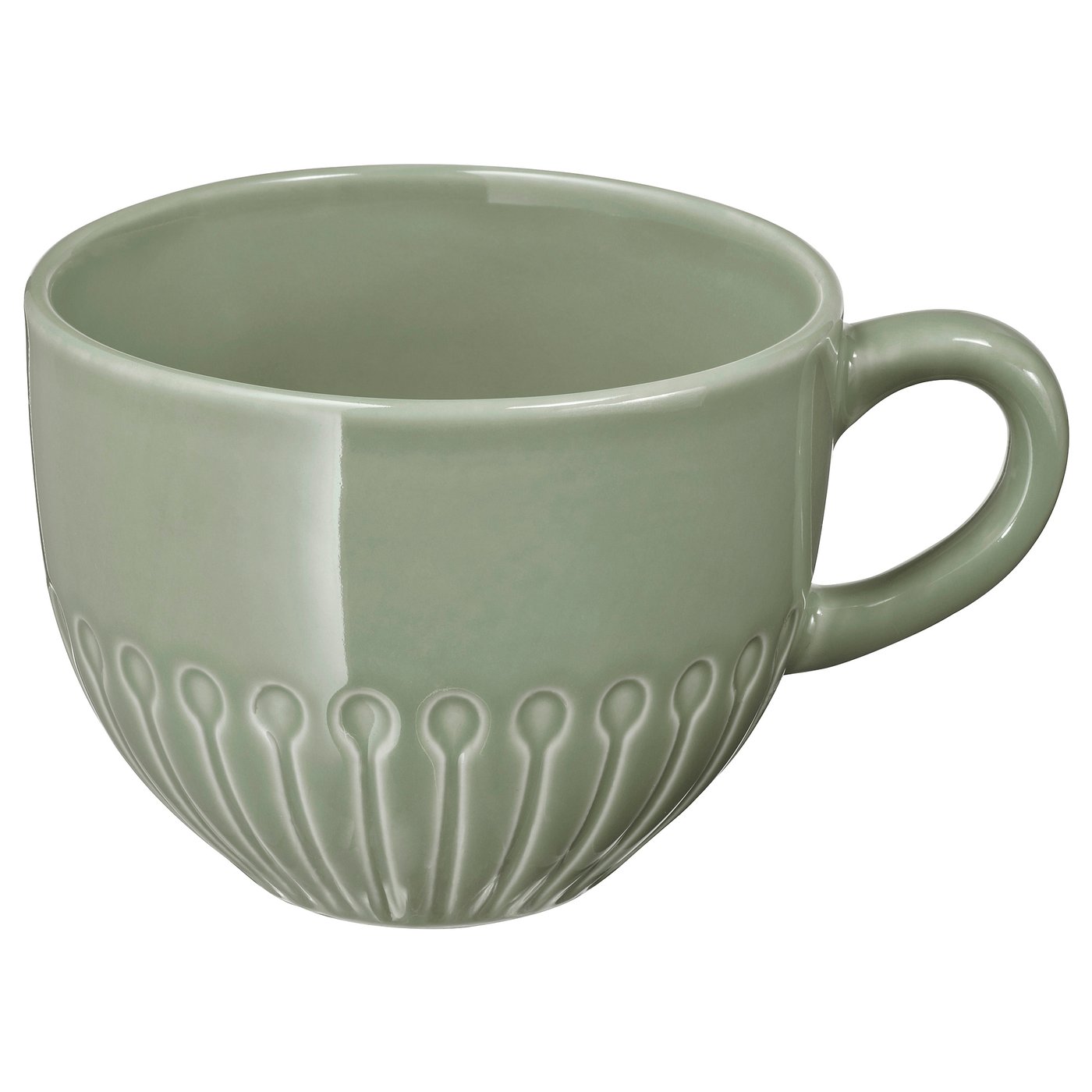 STRIMMIG Tazón, gres menta, 36 cl