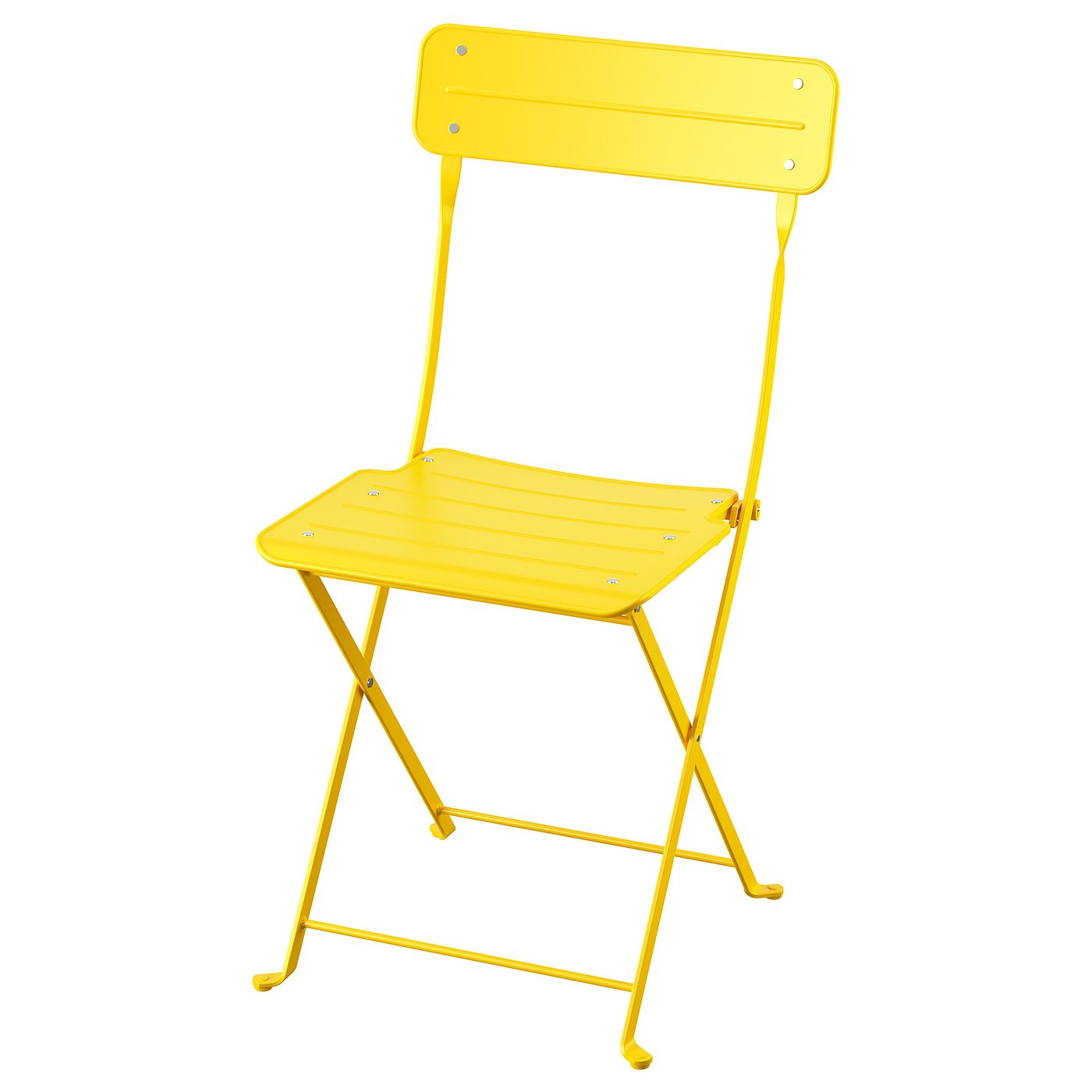 SUNDSÖ Silla plegable, amarillo ext