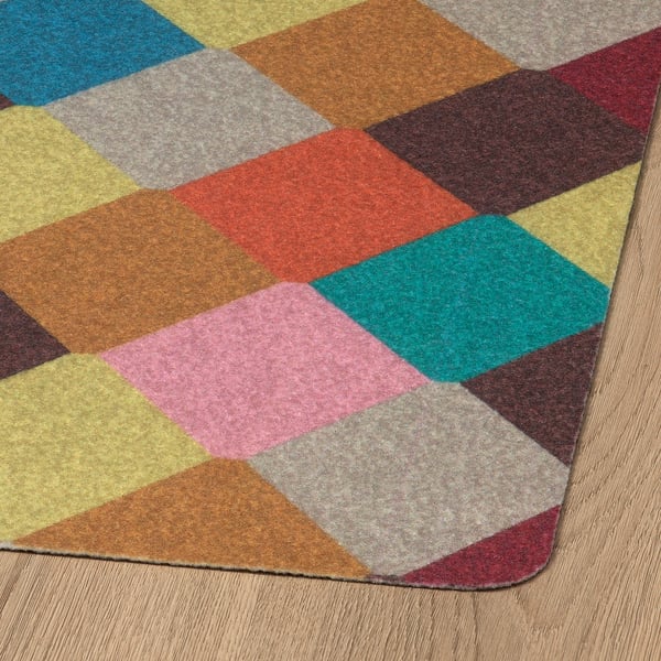 TORGPLATS Limpiapiés, multicolor, 40x60 cm