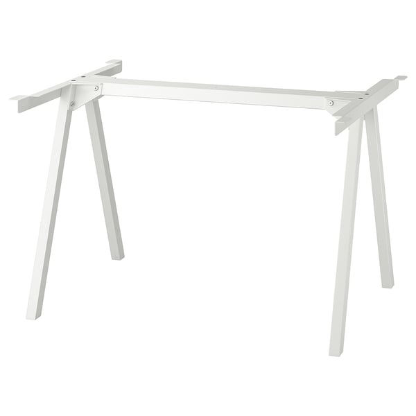 TROTTEN Estructura para mesa, blanco, 120x70x75 cm