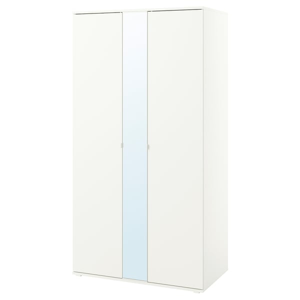 VIHALS Clóset con 2 puertas, blanco, 105x57x200 cm
