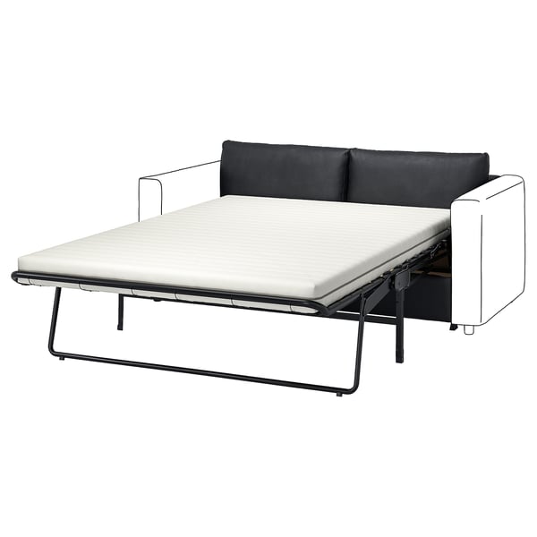 VIMLE Módulo de sofá cama, Grann/Bomstad negro