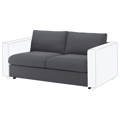 VIMLE Módulo de sofá cama, Gunnared gris
