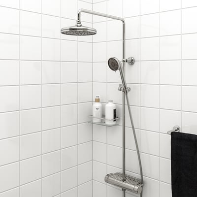 VOXNAN Set de ducha con termostato, cromado