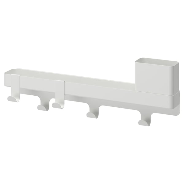 ALTARLIDEN Perchero de ganchos, con almacenamiento/blanco