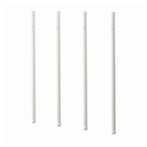 ANTILOP Patas para silla de comer bebé, blanco