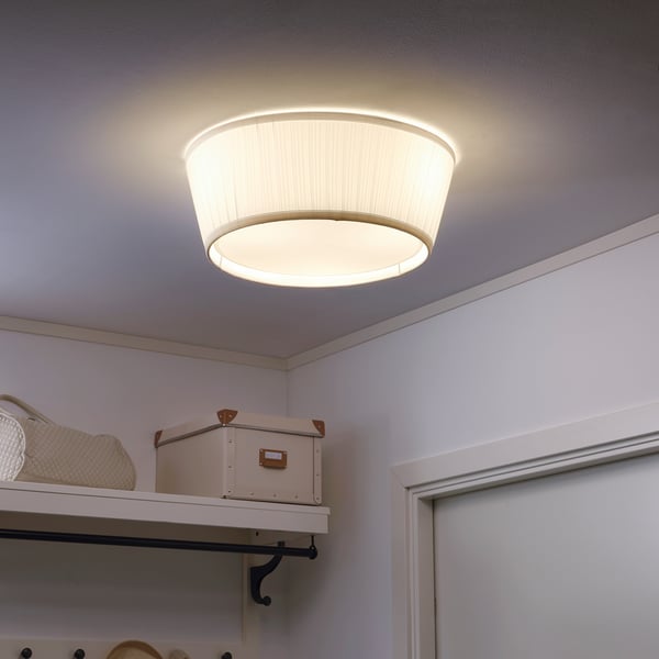 ÅRSTID Lámpara de techo, blanco, 46 cm