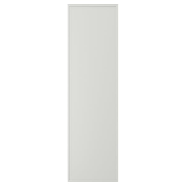 ASPUDDEN Puerta, gris claro, 40x140 cm