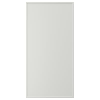 ASPUDDEN Puerta, gris claro, 60x120 cm