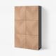 BESTÅ Mueble sala con puertas, negro con café/Hedeviken Chapa de roble, 120x42x193 cm