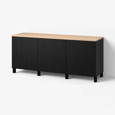 BESTÅ Mueble sala con puertas