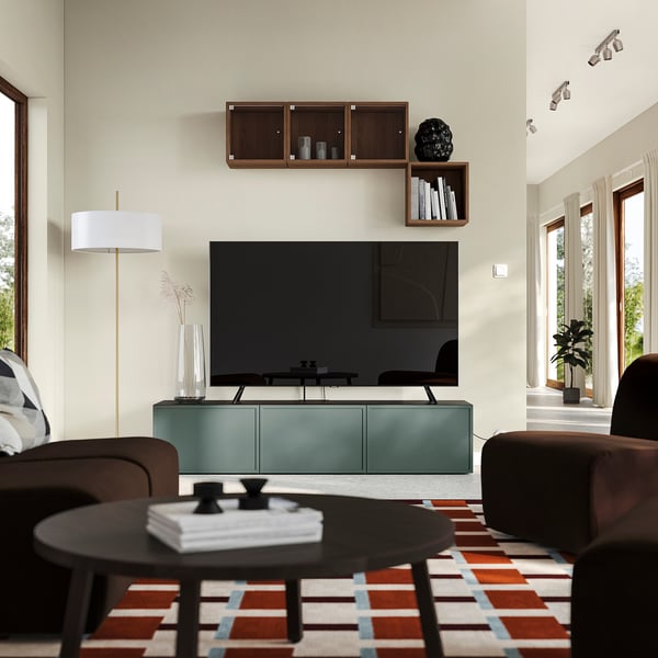 BESTÅ Mueble TV con puertas