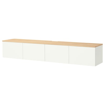 BESTÅ Mueble TV con puertas