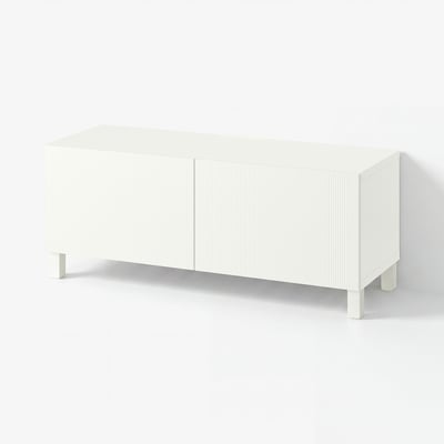 BESTÅ Mueble TV con puertas