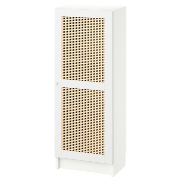BILLY / HÖGADAL Biblioteca +puerta, blanco, 40x30x106 cm