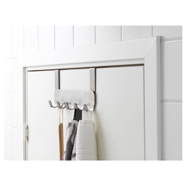BROGRUND Perchero para puerta, Acero inoxidable