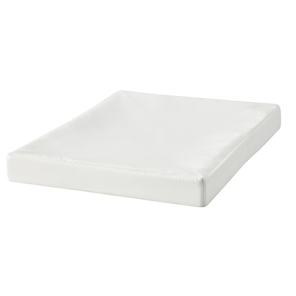 DRÖNA Tapa, blanco Textil, 36x26 cm