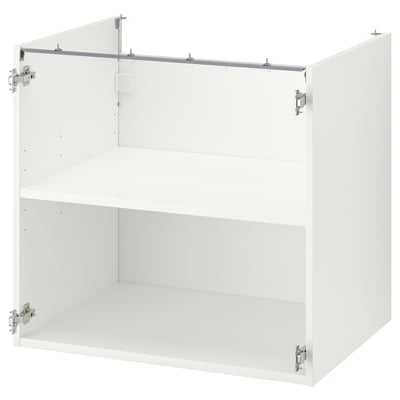 ENHET Estructura mueble inf 1 entrepaño, blanco, 80x60x75 cm