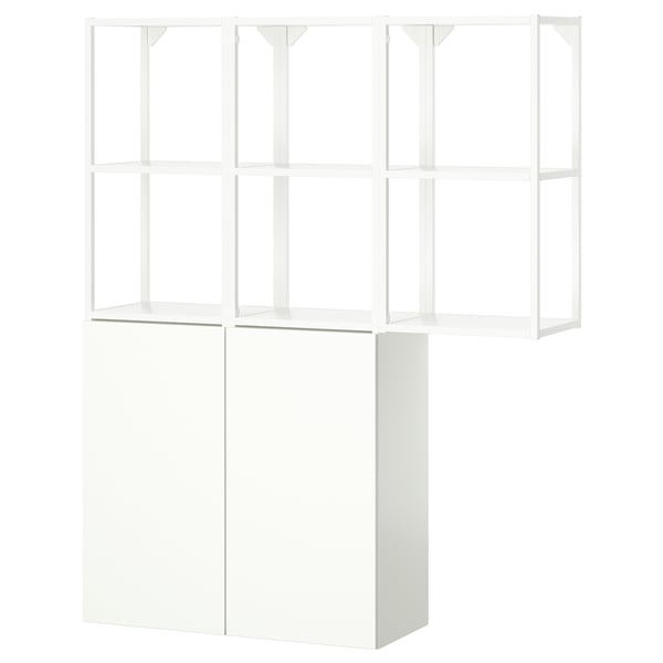 ENHET Mueble, blanco, 120x32x150 cm