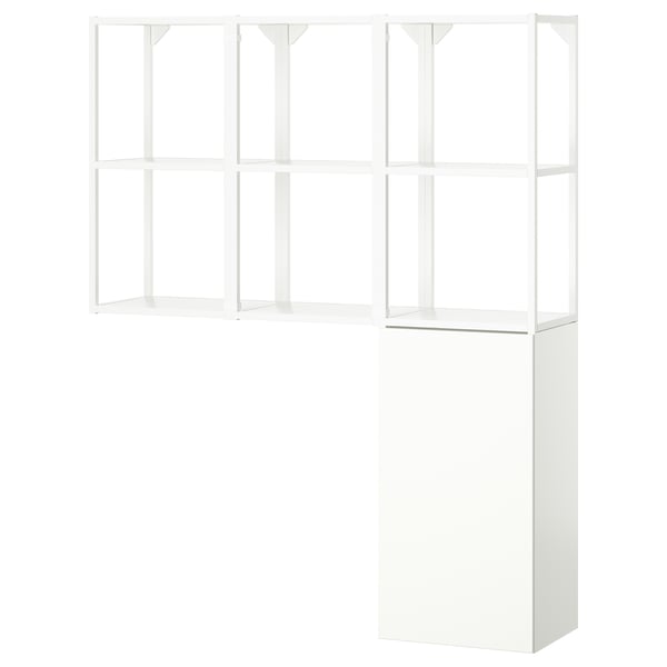 ENHET Mueble, blanco, 120x32x150 cm