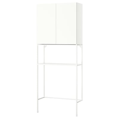 ENHET Mueble, blanco, 80x32x204 cm
