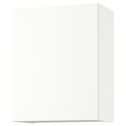 ENHET Mueble de pared con puerta, blanco, 60x32x75 cm