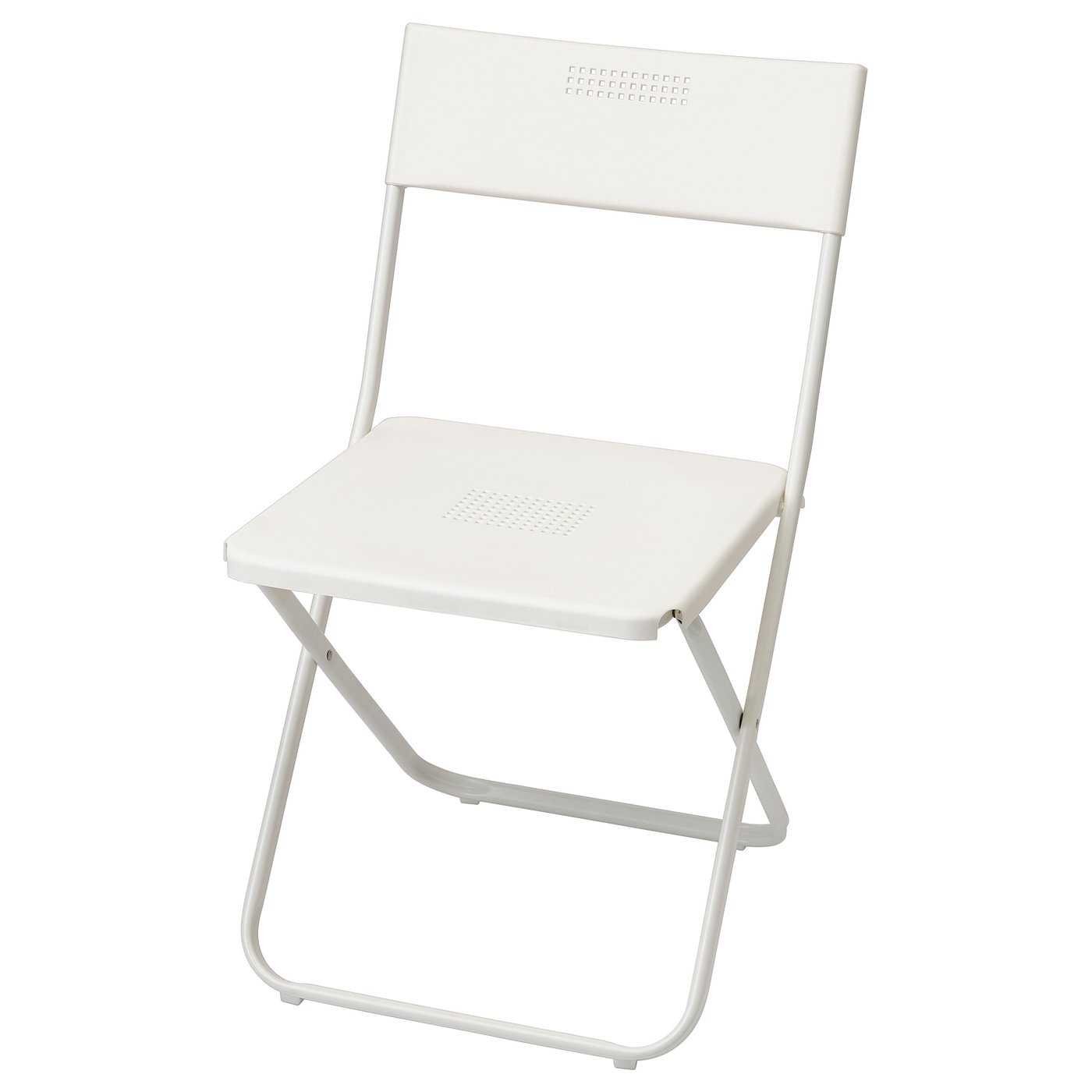 FEJAN Silla de exterior, Plegable blanco