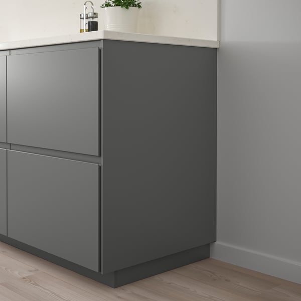 FÖRBÄTTRA Panel lateral, gris oscuro, 39x240 cm