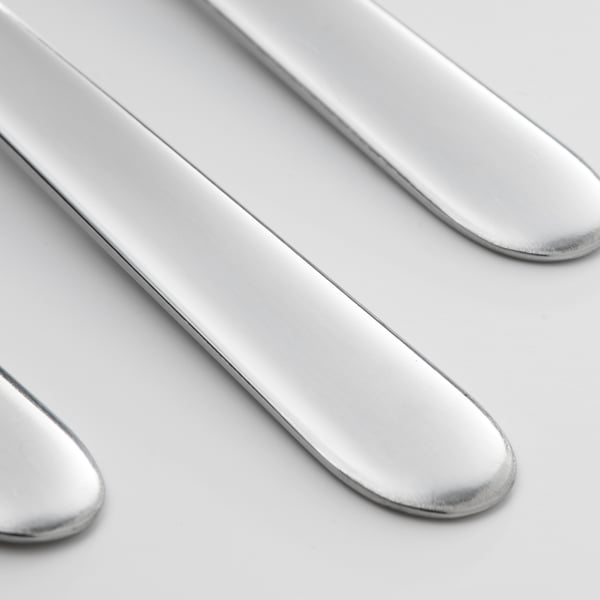 FÖRNUFT Set de 4 cucharas, Acero inoxidable, 19 cm