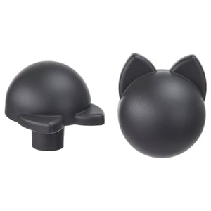 GREJSIMOJS Pomo, gris oscuro/Gato, 38 mm