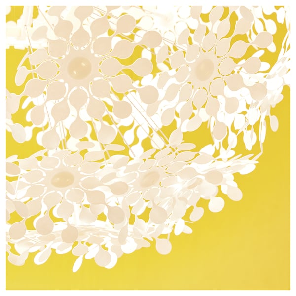 GRIMSÅS Lámpara colgante, blanco, 55 cm