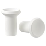GUBBARP Pomo, blanco, 21 mm