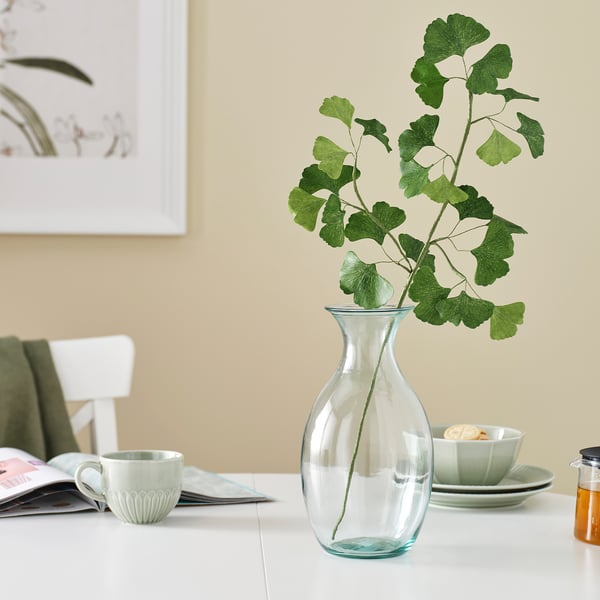 GULDSPETT Flor artificial, Papel/Ginkgo verde, 60 cm