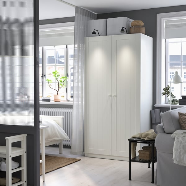 GULLABERG Puerta, blanco, 50x195 cm