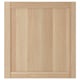 HANVIKEN Puerta, Efecto roble tinte blanco, 60x64 cm