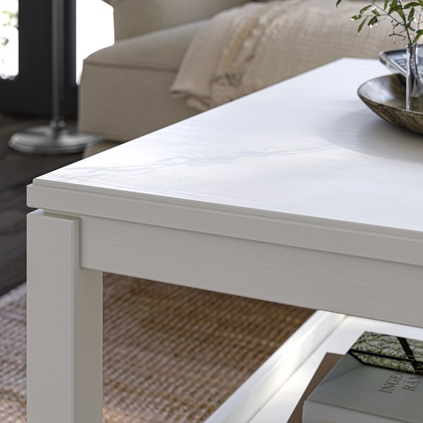HAVSTA Mesa de centro, blanco, 100x75 cm
