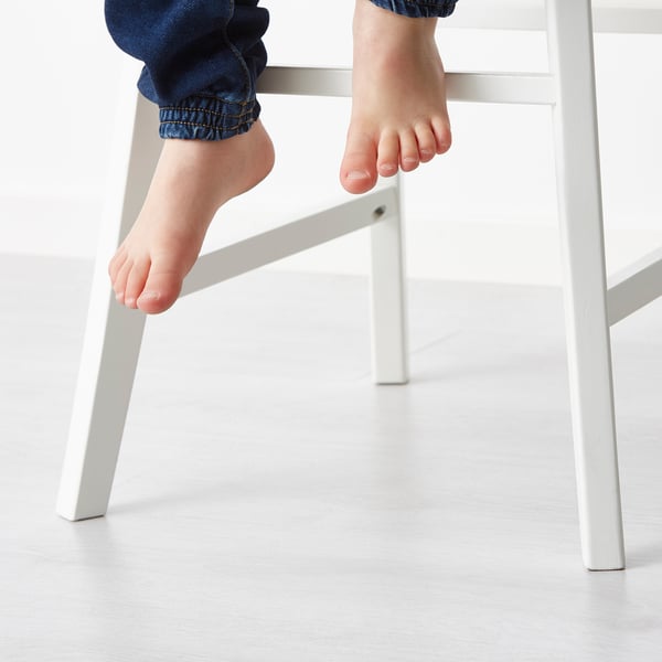 INGOLF Silla alta infantil, blanco