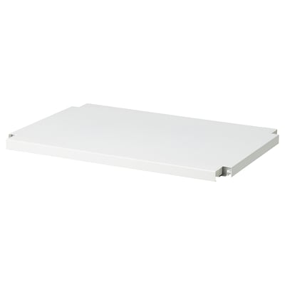 IVAR Repisa / Entrepaño, blanco metal, 42x30 cm