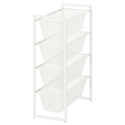 JONAXEL Mueble, blanco, 25x51x70 cm