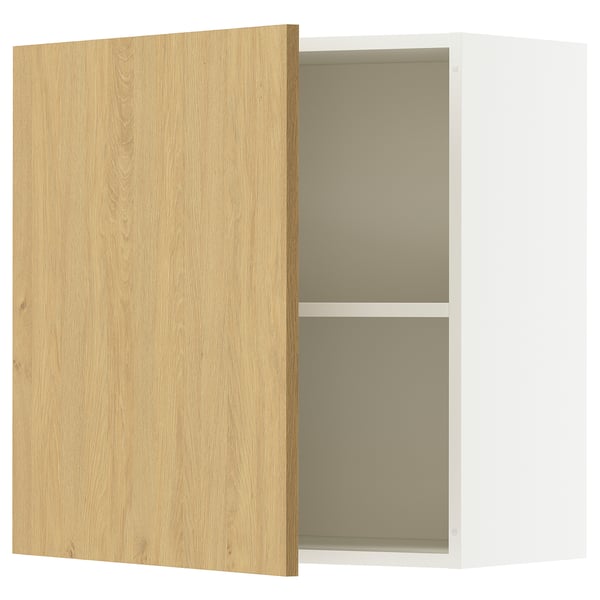 KNOXHULT Mueble de pared con puerta, Efecto roble, 60x60 cm