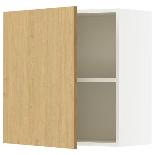 KNOXHULT Mueble de pared con puerta, Efecto roble, 60x60 cm