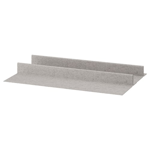 KOMPLEMENT Accesorio zapato bandeja extraíble, gris claro, 100x58 cm