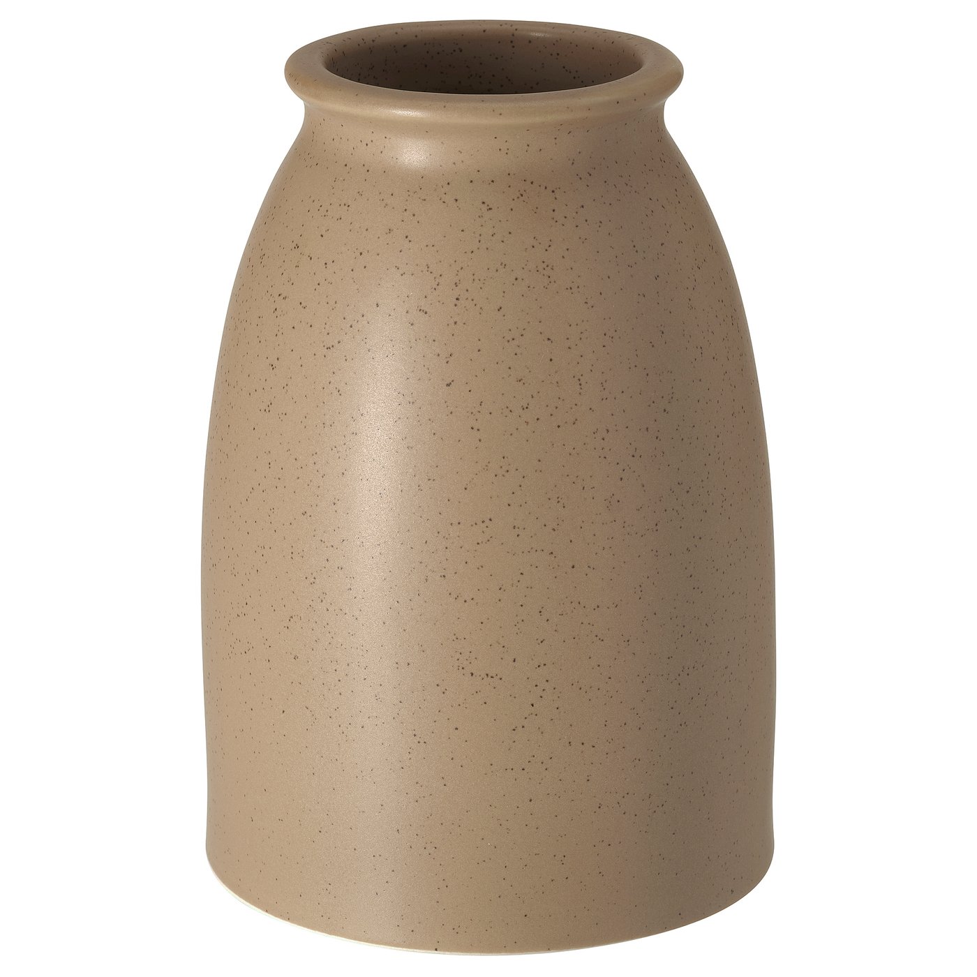 KOPPARBJÖRK Florero, café claro, 21 cm